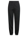 Brunello Cucinelli Woman Pants Black Size L Cotton, Silk, Polyamide, Brass, Acetate In Black