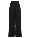 Brunello Cucinelli Woman Pants Black Size M Cotton, Brass In Black