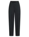 Brunello Cucinelli Woman Pants Black Size M Cotton, Elastane, Brass