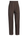 Brunello Cucinelli Linen Trousers Pants In Brown
