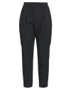 Brunello Cucinelli Woman Pants Charcoal Size 14 Virgin Wool, Polyamide, Elastane In Grey