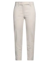 Brunello Cucinelli Woman Pants Cream Size 2 Cotton, Elastane In White