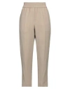 Brunello Cucinelli Woman Pants Dove Grey Size 10 Viscose, Linen