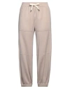 Brunello Cucinelli Woman Pants Dove Grey Size S Cotton, Silk, Polyamide, Polyester
