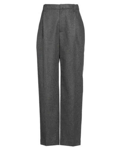 Brunello Cucinelli Woman Pants Grey Size 10 Virgin Wool, Cashmere