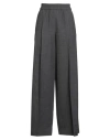 Brunello Cucinelli Woman Pants Grey Size 10 Virgin Wool In Gray