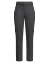 Brunello Cucinelli Woman Pants Grey Size 12 Virgin Wool, Elastane, Brass, Ecobrass In Gray