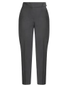 Brunello Cucinelli Woman Pants Grey Size 12 Virgin Wool, Polyamide, Elastane In Gray