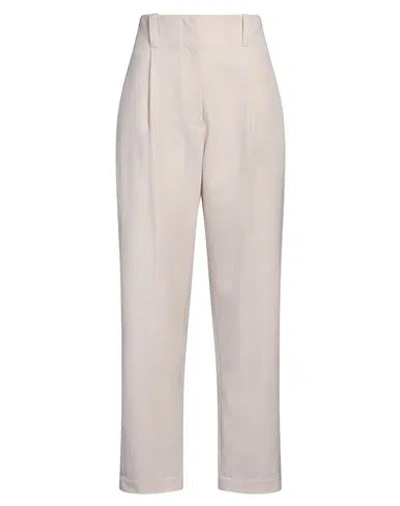 Brunello Cucinelli Woman Pants Ivory Size 6 Virgin Wool, Cotton In White