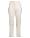 Brunello Cucinelli Woman Pants Ivory Size 6 Cotton, Elastane In White