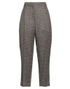 Brunello Cucinelli Woman Pants Khaki Size 4 Linen, Polyamide, Metallic Polyester In Beige