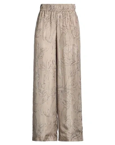 Brunello Cucinelli Hose Mit Geradem Bein Aus Seidensatin Mit Print In Multi