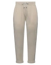 Brunello Cucinelli Woman Pants Khaki Size M Cotton, Silk, Polyamide, Ecobrass In Beige