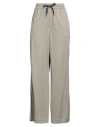 Brunello Cucinelli Woman Pants Khaki Size Xl Cotton, Silk, Polyamide, Ecobrass In Beige