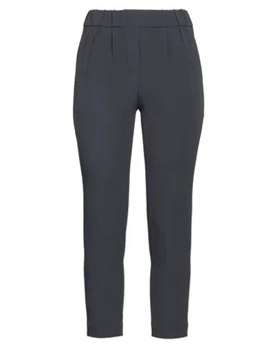 Brunello Cucinelli Woman Pants Lead Size 12 Acetate, Silk