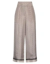 Brunello Cucinelli Woman Pants Light Brown Size 6 Silk In Beige