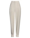 Brunello Cucinelli Woman Pants Light Grey Size 0 Viscose, Wool, Cotton, Brass In Grey