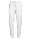 Brunello Cucinelli Woman Pants Light Grey Size Xl Cashmere, Brass