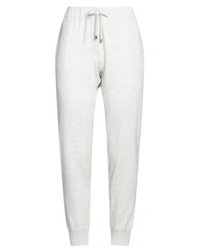 Brunello Cucinelli Woman Pants Light Grey Size Xl Cashmere, Brass In Grey