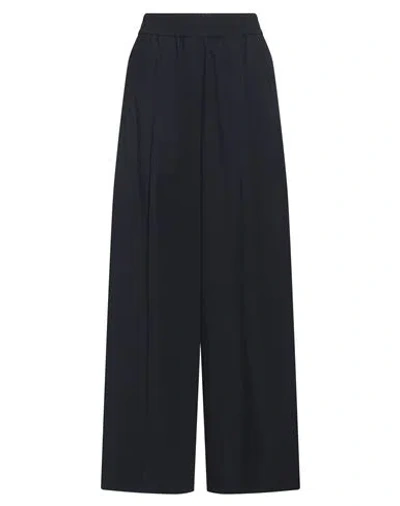Brunello Cucinelli Woman Pants Midnight Blue Size 10 Cotton