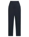 Brunello Cucinelli Woman Pants Midnight Blue Size 00 Cotton, Polyamide, Elastane In Blue