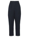 Brunello Cucinelli Woman Pants Navy Size 4 Cotton, Polyamide, Elastane In Navy Blue