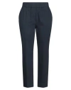 Brunello Cucinelli Woman Pants Navy Size 4 Cotton, Elastane In Navy