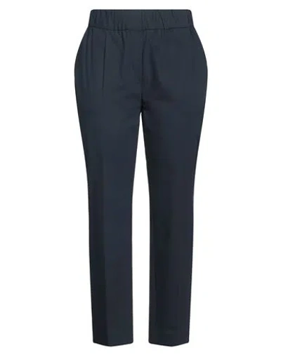 Brunello Cucinelli Woman Pants Navy Size 4 Cotton, Elastane
