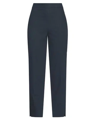 Brunello Cucinelli Woman Pants Navy Size 12 Cotton, Elastane