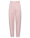 Brunello Cucinelli Woman Pants Pastel Pink Size 6 Linen