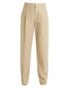 Brunello Cucinelli Woman Pants Sand Size 6 Cotton, Linen