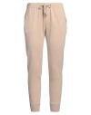 Brunello Cucinelli Knitted Drawstring Trousers In Beige