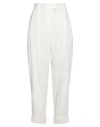 Brunello Cucinelli Woman Pants White Size 8 Acetate, Silk