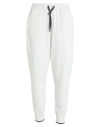 Brunello Cucinelli Woman Pants White Size M Cashmere