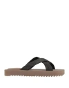 Brunello Cucinelli Woman Sandals Black Size 7 Leather In Black