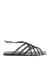 Brunello Cucinelli Sandals In Grey