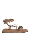 Brunello Cucinelli Sandals In Beige