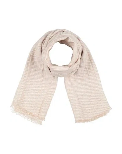 Brunello Cucinelli Woman Scarf Beige Size - Linen In Sand