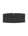 Brunello Cucinelli Solid Colour Scarves In Black