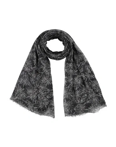 Brunello Cucinelli Woman Scarf Charcoal Size - Cashmere In Gray