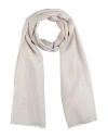 Brunello Cucinelli Woman Scarf Cream Size - Cashmere, Silk, Polyamide In White