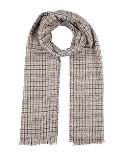 Brunello Cucinelli Woman Scarf Dark Brown Size - Cashmere, Virgin Wool, Polyamide, Alpaca Wool, Meta In Neutral