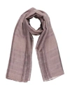 Brunello Cucinelli Woman Scarf Dove Grey Size - Cashmere, Viscose, Polyester In Pink