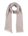 Brunello Cucinelli Woman Scarf Light Brown Size - Cashmere, Silk, Polyamide In Beige