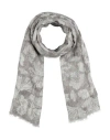 Brunello Cucinelli Woman Scarf Light Grey Size - Linen In Grey