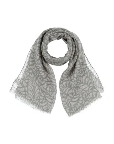 Brunello Cucinelli Woman Scarf Military Green Size - Linen
