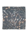 Brunello Cucinelli Woman Scarf Navy Size - Silk In Blue