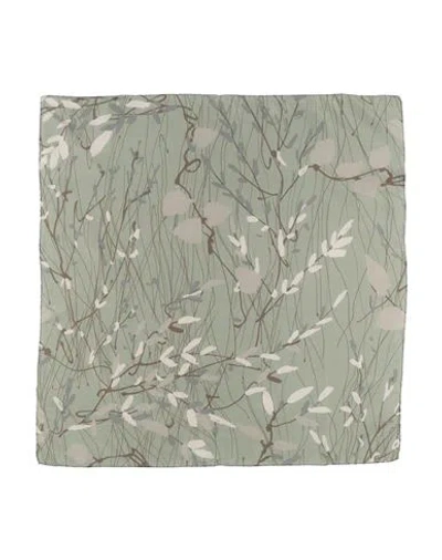 Brunello Cucinelli Woman Scarf Sage Green Size - Silk