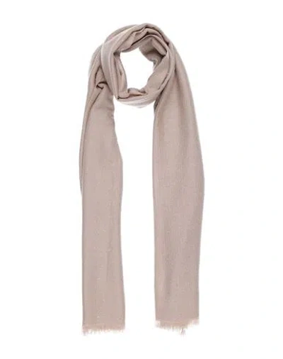 Brunello Cucinelli Woman Scarf Sand Size - Cashmere, Silk, Polyamide In Beige