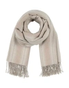 Brunello Cucinelli Woman Scarf Sand Size - Cashmere, Viscose, Silk, Polyester, Polyamide In Gray